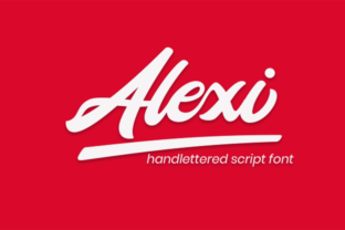 Alexi: A Bold Script Font for Editorial Design