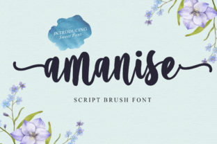 Amanise: A Handwritten Font for Modern Brands