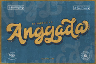 Anggada Font: Elevate Your Campaign Visuals