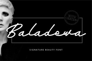 Baladewa: A Smart Handwritten Font for Modern Brands
