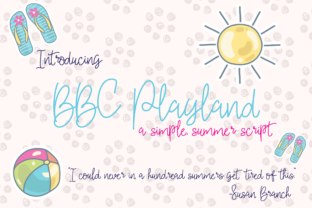 BBC Playland: A Handwritten Font for Branding