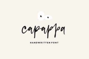 Capappa: A Handwritten Font for Editorial Design