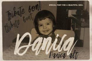 Danica Font: A Bold Handwritten Typeface for Makers
