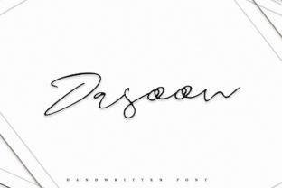 Dasoon Font Review: A Fresh Handwritten Typeface for Web Design