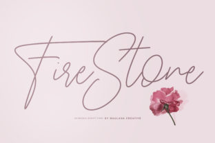 Fire Stone Font: A Bold Handwritten Typeface for Brands