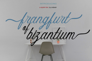 Frangfurt of Bizantium Typeface for Marketers