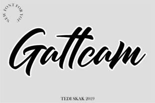 Gattcam: A Bold Font for Memorable Branding
