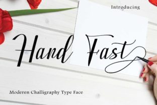 Hand Fast Font: Elegant Handwritten Style for Makers