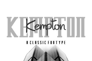 Kempton Duo: A Modern Typeface for Web Design