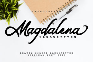 Magdalena: A Handwritten Font for Brand Charm