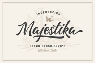 Majestika: A Modern Script Font for Web Design