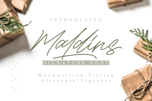 Maldins: A Handwritten Font for Modern Web Design