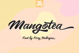 Mangotea: A Bold Script Font for Branding