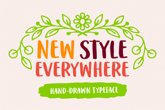 New Style Everywhere: A Modern Script Font for Web Design