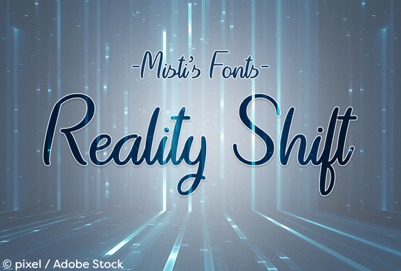 Reality Shift Font: A Stylish Script for Crafters