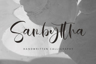 Sambyttha: A Script Font for Editorial Charm