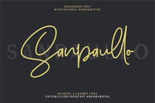 Sanpaullo: A Handwritten Font for Modern Branding