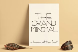 The Grand Minimal: A Handwritten Font for Web Design